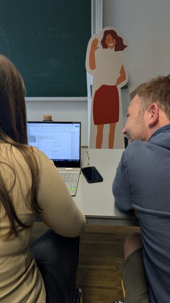 Zusammenarbeit während der Lehrveranstaltung Agrarkommunikation an der FH Wels
