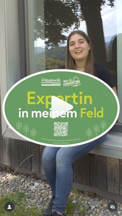 Screenshot von einem Instagram Video mit dem Titel Expertin in meinem Feld